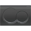 Picture of ACT PLATE ALPHA 01 D-FLUSH BLACK CHROME