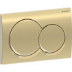 Picture of ACT PLATE ALPHA 01 D-FLUSH BRASS COLOURED