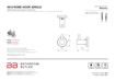 Picture of Bathroom Butler 4810 Single Robe Hook Polished
