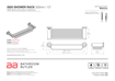 Picture of Bathroom Butler 5820 Shower Rack 330 mm Polished
