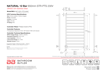 Picture of Bathroom Butler Natural 12 Bar 650 mm Str_Pts_Pols