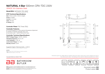 Picture of Bathroom Butler Natural 4 Bar 500 mm Curv_Tdc_Pols