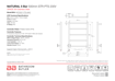 Picture of Bathroom Butler Natural 5 Bar 500 mm Straight PTS Champagne Gold