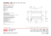Picture of Bathroom Butler Natural 7 Bar 650 mm Curv_Tdc_Pols