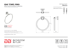 Picture of Bathroom Butler 8240 Towel Ring Polished