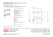 Picture of Bathroom Butler Natural 7 Bar 500 mm Str_Tdc_Pols