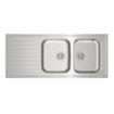 Picture of CLASSIC 2B 1D INSET SINK 1160 x 500