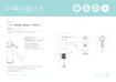 Picture of STILO (1403) Basin Mixer Single Lever 175mm -CHRM