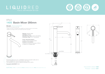 Picture of STILO (1405) Basin Mixer Single Lever 295mm -CHRM