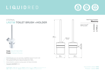 Picture of Liquid Red Eternal Toilet Brush & Holder