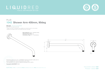 Picture of Shower Arm 90deg-400mm -MBLK