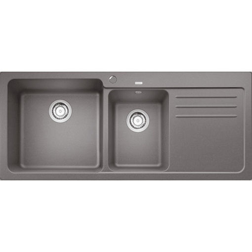 Picture of Blanco Naya 8 S Right Hand Strainer (Alu Metalic)