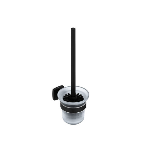 Picture of Liquid Red Integrity Toilet Brush & Holder Black