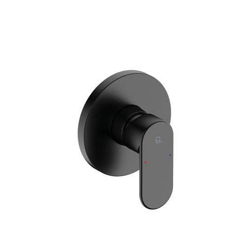 Picture of Liquid Red Solace Concealed Shower Mixer (Matt Black)