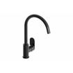 Picture of Liquid Red Solace Kitchen Sink Mixer (Matt Black)