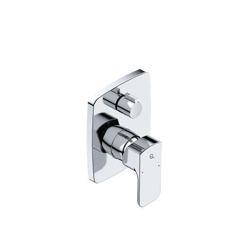 Picture of Liquid Red Valour Single Lever Concealed Shower Mixer with Diverter