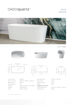 Picture of AVA FREE STAND BATH 1500 X 780 X 540 POLISHED WHT (NOF)
