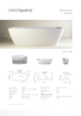 Picture of Dadoquartz Deonne Freestanding Bath 1600 x 755 x 500