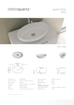 Picture of Dadoquartz Gabriella  Countertop Basin 520 x 320