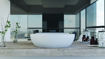 Picture of Dadoquartz Moloko Freestanding Bath 1775 x 785 (White)