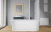 Picture of Dadoquartz Victoria Freestanding Bath 1800 x 900 (White)