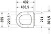 Picture of ME by Starck Toilet seat White 002019