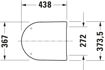 Picture of ME by Starck Toilet seat White 002019