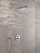 Picture of C.1 Single lever shower mixer for concealed installation Chrome High Gloss
