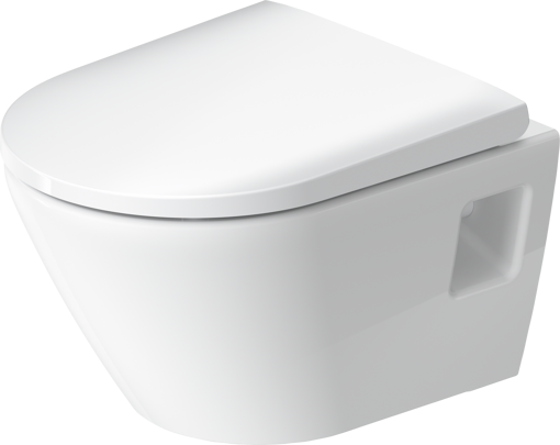 Picture of D-Neo Wall-mounted toilet Compact White High Gloss 480 mm
