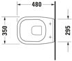 Picture of Duravit D-Code Compact Wall Mount Pan