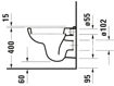 Picture of Duravit D-Code Compact Wall Mount Pan