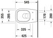 Picture of Duravit D-Code Wall Mounted Pan