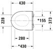 Picture of Duravit No.1 Toilet seat White
