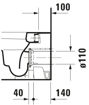 Picture of Happy D.2 Floorstanding toilet White High Gloss 570 mm