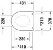 Picture of Toilet seat White