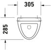 Picture of Urinal Fizz White High Gloss