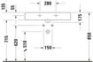 Picture of Vero Washbasin White High Gloss 800 mm