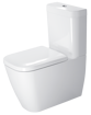 Picture of Happy D.2 Toilet close-coupled White High Gloss 630 mm