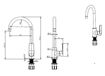 Picture of Cobra Seine Sink Mixer (Matt Black)