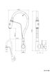 Picture of Cobra Indulge Pull Down Sink Mixer (Matt Black)