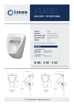 Picture of Lecico Geo Urinal