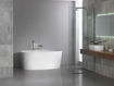 Picture of Victoria + Albert Ios F/Stand Oval Bath Black 1500 x 800