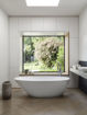Picture of Victoria + Albert Mozzano F/Stand Oval Bath Wh 1644 x 743