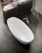 Picture of Victoria + Albert Mozzano F/Stand Oval Bath Wh 1644 x 743