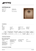 Picture of SMEG MIRA SGL BWL U-MOUNT SINK 382 x 442 (COPPER)