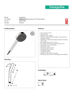 Picture of ACTIVERA S HAND SHOWER 95 1JET ECOSMART CHROME