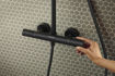 Picture of ACTIVERA S SHOWERPIPE 240 1JET ECOSMART MIT ECOSTAT FINE VARIA BLACK
