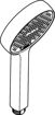 Picture of ACTIVERA SELECT S HAND SHOWER 95 2JET ECOSMART BLACK