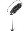 Picture of ACTIVERA SELECT S HAND SHOWER 95 2JET ECOSMART CHROME