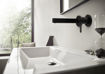 Picture of FINORIS 2-H BASIN MIXER CONCEALED 165 MATT BLACK